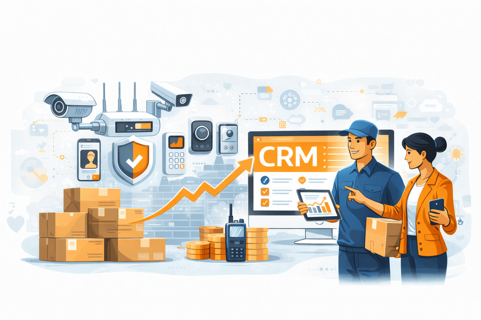 Gestão de Vendas para Distribuidoras de Tecnologia e Segurança