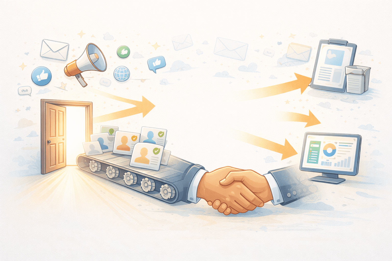 O que acontece com um lead depois que ele entra na sua empresa?