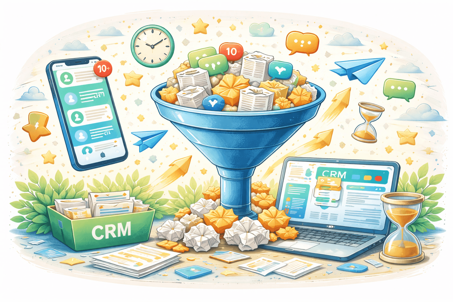 Você não precisa de mais leads. Precisa parar de desperdiçar os que já tem!